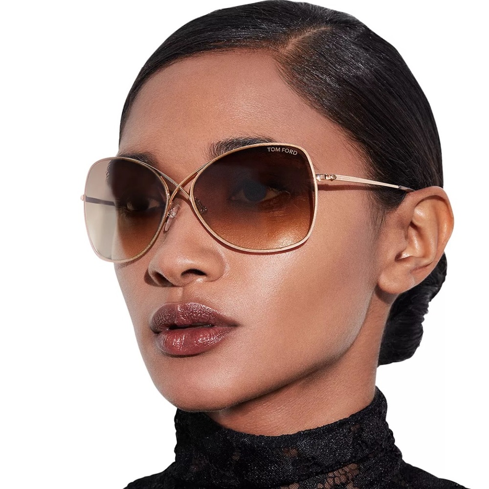 Tom Ford Colette 63mm Oversized Sunglasses